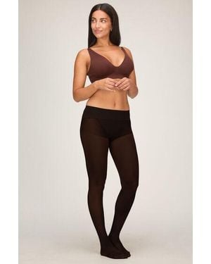 Hunkemöller Panty 40 Denier Velvet Touch - Bruin