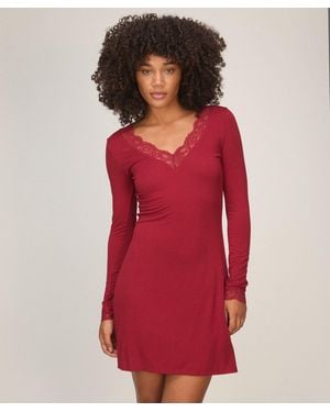 Hunkemöller Nachthemd Lace Nana - Rot