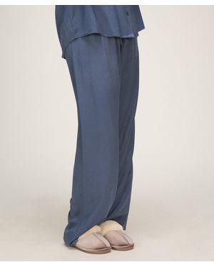 Hunkemöller Zapatillas Velour - Azul