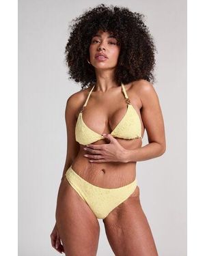 Hunkemöller Crochet Bikini Bottoms - Yellow