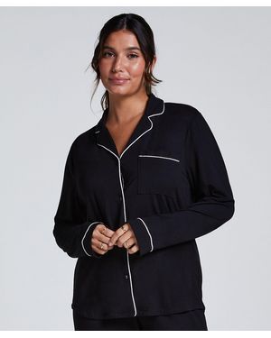 Hunkemöller Chaqueta de manga larga de jersey Essentil - Azul
