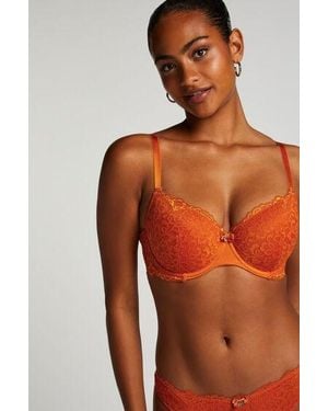 Hunkemöller Marine Padded Underwired Bra - Orange