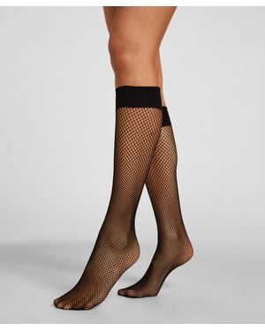 Hunkemöller Sheer Socken Netzstrumpf - Braun