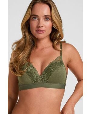Hunkemöller Voorgevormde Bh Zonder Beugel Sophie - Groen