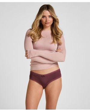 Hunkemöller Braguita basileña con forma de V London - Rosa