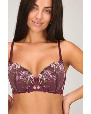 Hunkemöller Peonie Padded Underwired Bra - Brown
