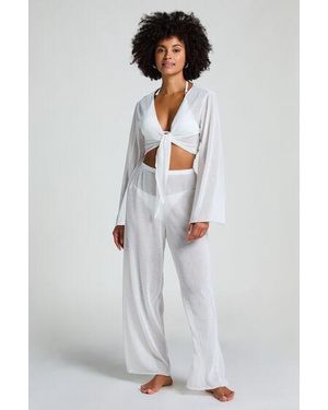 Hunkemöller Beach Knit Top - White