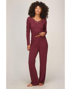 Hunkemöller Pyjama Set - Rood