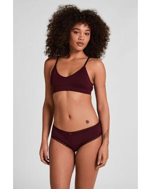 Hunkemöller Brazilian Georgia Katoen - Rood