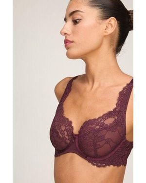 Hunkemöller Daisy Non-Padded Underwired Bra - Purple