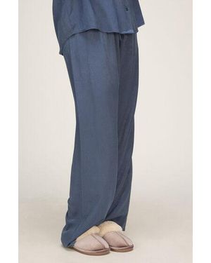 Hunkemöller Slipper Velour - Blue