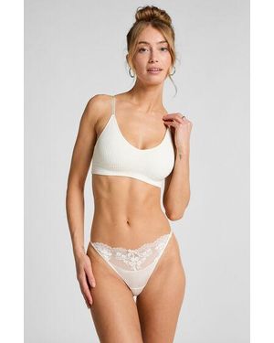 Hunkemöller Piper Thong - White