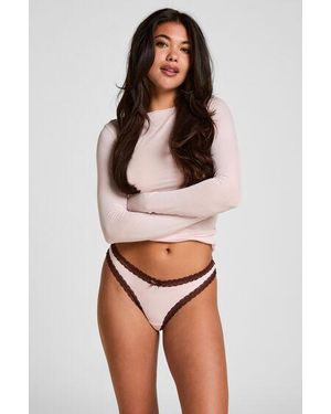 Hunkemöller String Georgia - Naturel