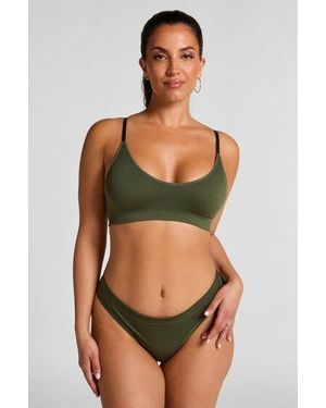 Hunkemöller Dide Thong - Green