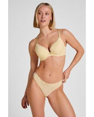 Hunkemöller Marine Thong - Natural