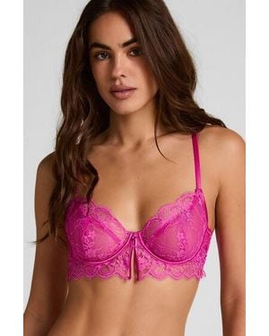 Hunkemöller Prina Non-Padded Underwired Bra - Pink