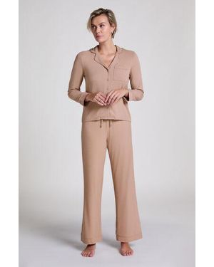 Hunkemöller Broek Rib Essential - Naturel