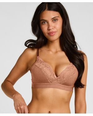 Hunkemöller Sujetador preformado sin aros Sophie - Marrón