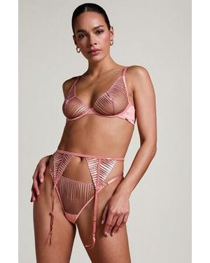 Hunkemöller Alice Suspenders - Brown