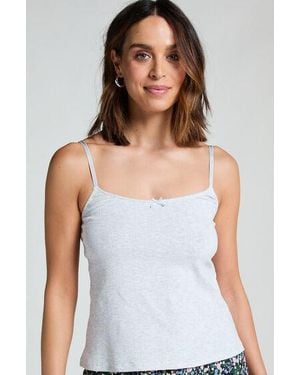 Hunkemöller Pointelle Pyjama Top - White
