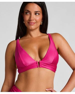 Hunkemöller Top de bikini de triángulo Luna - Rojo