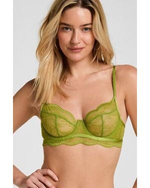 Hunkemöller Isabelle Non-Padded Underwired Bra - Green