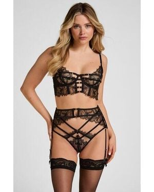 Hunkemöller Suspenderbelt Bea - Black