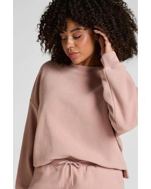 Hunkemöller Top Sporty Fleece - Pink