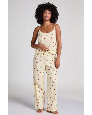 Hunkemöller Geweven Broek - Naturel