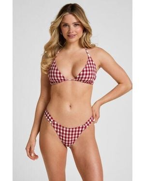 Hunkemöller Highleg Bikini Bottom Amalfi - Red