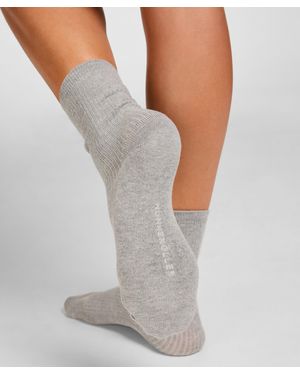 Hunkemöller 3er-Pack Baumwoll-Crew-Socken - Grau