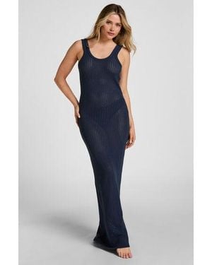 Hunkemöller Beach Dress Coastal Muse - Blue