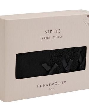 Hunkemöller Multipack Cotton Thong - Natural
