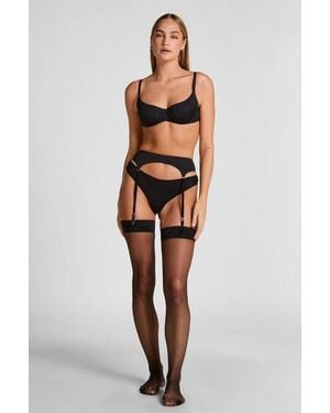 Hunkemöller Stockings 15 Denier Second Skin - Black