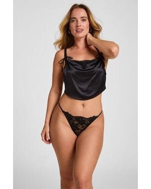 Hunkemöller String Viktoria - Zwart