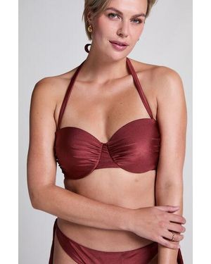 Hunkemöller Dune Bandeau Bikini Top - Green
