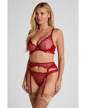 Hunkemöller Jarretelgordel Cordelie - Rood