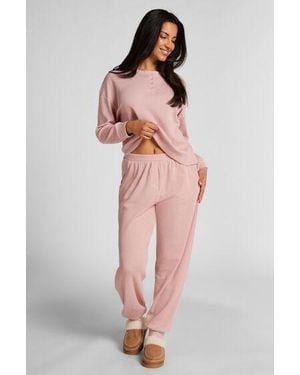 Hunkemöller Joggers Waffle - Red