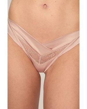 Hunkemöller Hoog Uitgesneden Brazilian Brigitte - Naturel