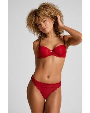 Hunkemöller Christmas Thong - Red