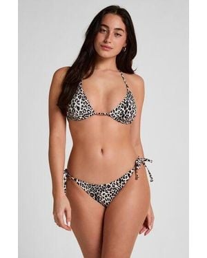 Hunkemöller Cheeky Bikini Bottom Leopard - Brown
