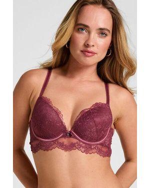 Hunkemöller Voorgevormde Longline Beugel Bh Naomi - Rood