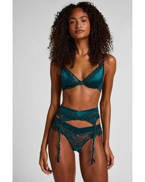 Hunkemöller Julia Suspenders - Green