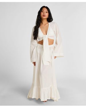 Hunkemöller Beach Skirt Glam - Neutro