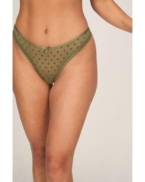Hunkemöller String Phoebe - Groen