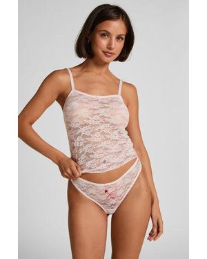 Hunkemöller Valentine Thong 3-Pack Giftset - White