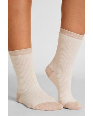 Hunkemöller Modal Crew Socks - Natural