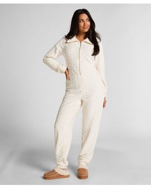 Hunkemöller Onesie Fleece - Naturel