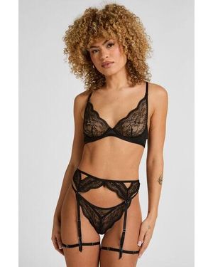 Hunkemöller Isabelle Suspenders - Brown