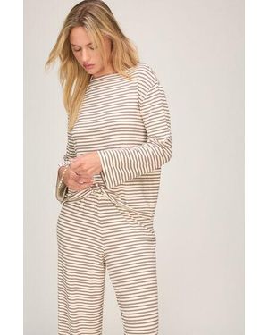Hunkemöller Jersey Pyjama Broek - Naturel